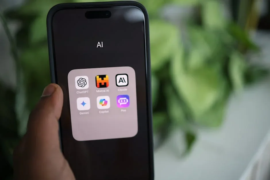 AI agents performing tasks on a phone interface